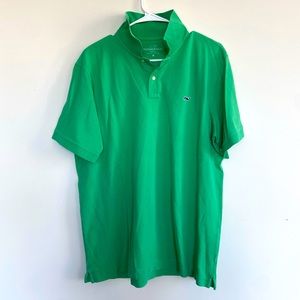 Vineyard Vines Kelly Green Polo Medium